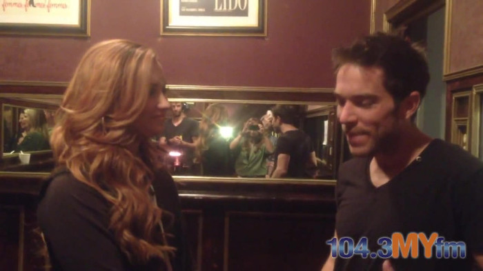 1043 MYfm\'s Ty Bentli with Demi Lovato in LA 4729