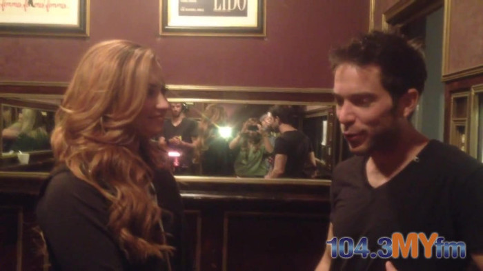 1043 MYfm\'s Ty Bentli with Demi Lovato in LA 4756 - Demi - 1043 MYfm Ty Bentli Part oo9