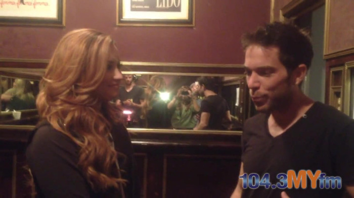 1043 MYfm\'s Ty Bentli with Demi Lovato in LA 4759 - Demi - 1043 MYfm Ty Bentli Part oo9