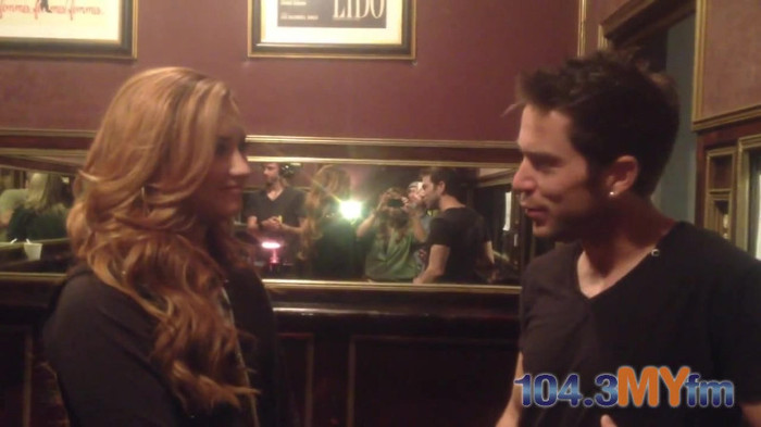 1043 MYfm\'s Ty Bentli with Demi Lovato in LA 4780 - Demi - 1043 MYfm Ty Bentli Part oo9