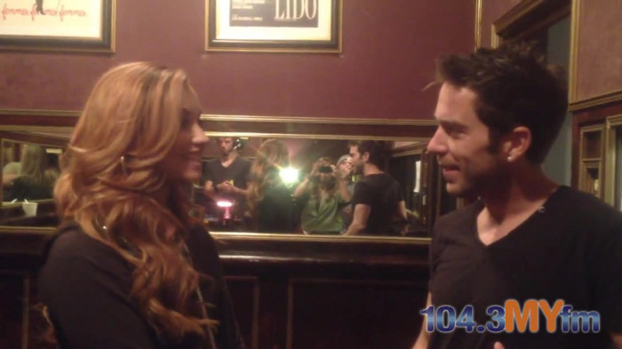 1043 MYfm\'s Ty Bentli with Demi Lovato in LA 4841