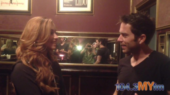 1043 MYfm\'s Ty Bentli with Demi Lovato in LA 4845