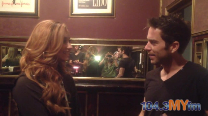 1043 MYfm\'s Ty Bentli with Demi Lovato in LA 4850