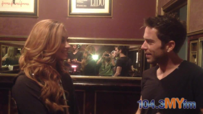 1043 MYfm\'s Ty Bentli with Demi Lovato in LA 4851