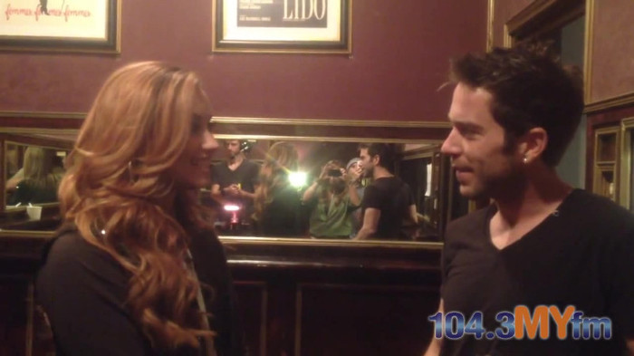 1043 MYfm\'s Ty Bentli with Demi Lovato in LA 4852