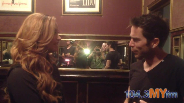 1043 MYfm\'s Ty Bentli with Demi Lovato in LA 4871