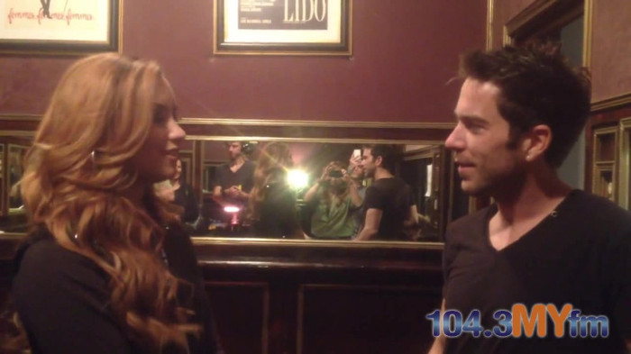 1043 MYfm\'s Ty Bentli with Demi Lovato in LA 4899