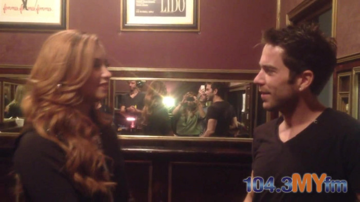 1043 MYfm\'s Ty Bentli with Demi Lovato in LA 4906