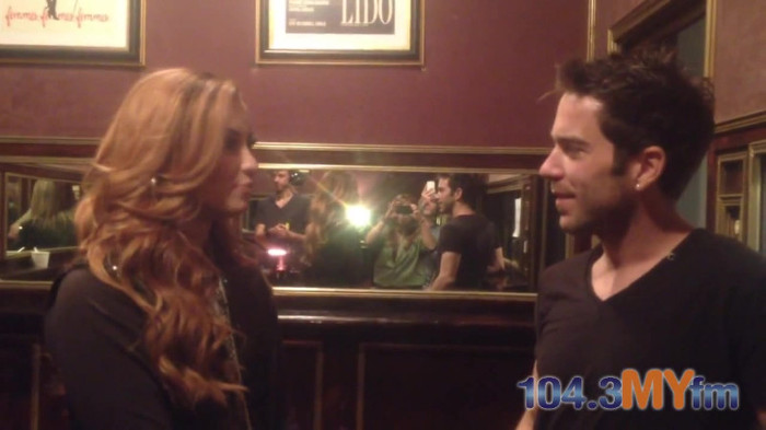 1043 MYfm\'s Ty Bentli with Demi Lovato in LA 4919