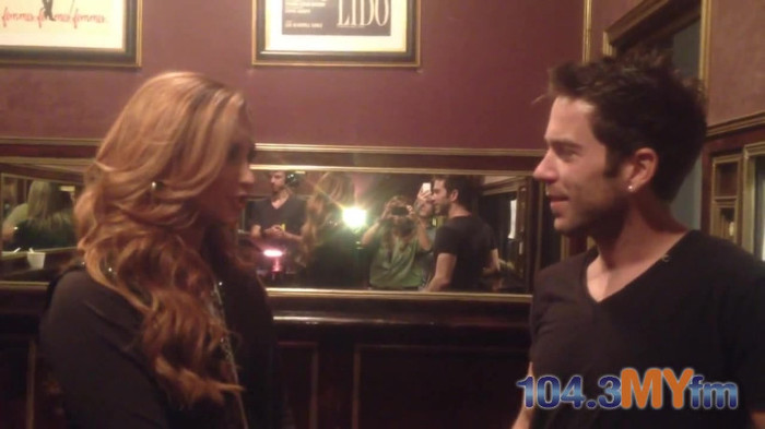 1043 MYfm\'s Ty Bentli with Demi Lovato in LA 4927