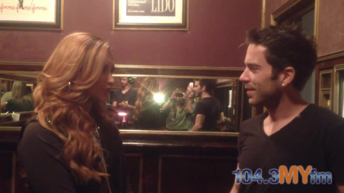 1043 MYfm\'s Ty Bentli with Demi Lovato in LA 4928