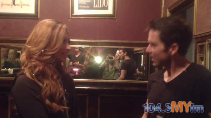 1043 MYfm\'s Ty Bentli with Demi Lovato in LA 4942