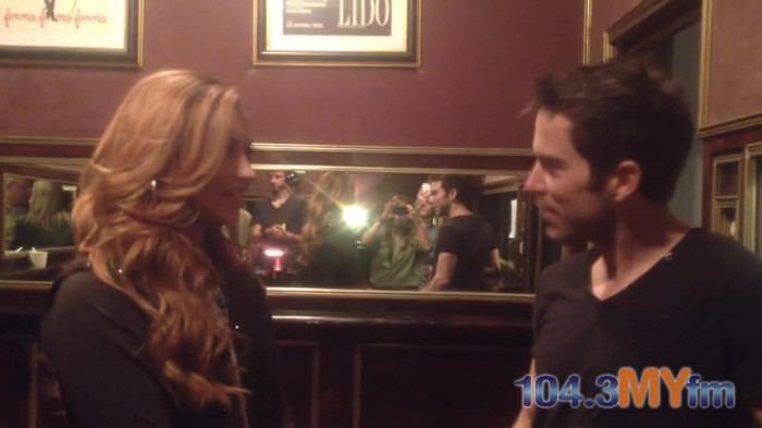 1043 MYfm\'s Ty Bentli with Demi Lovato in LA 4943