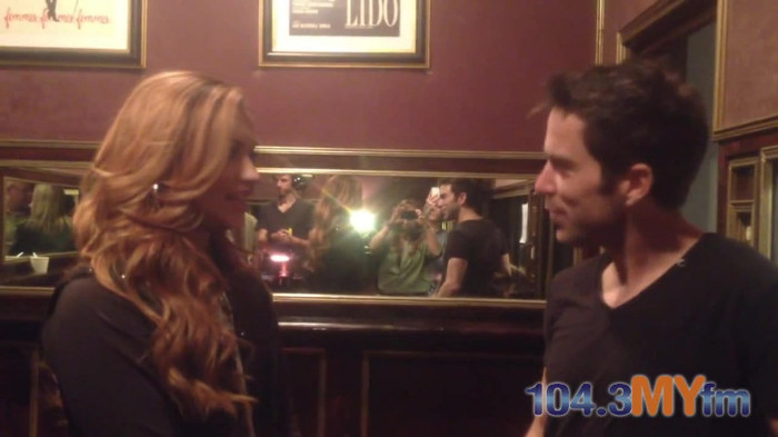 1043 MYfm\'s Ty Bentli with Demi Lovato in LA 4944