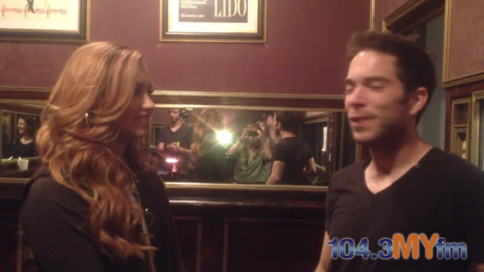 1043 MYfm\'s Ty Bentli with Demi Lovato in LA 5077 1043 MYfm\'s Ty Bentli with Demi Lovato in LA 5077