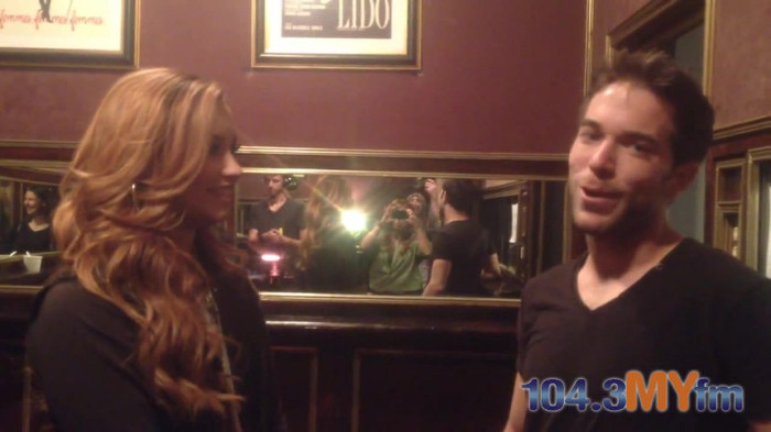 1043 MYfm\'s Ty Bentli with Demi Lovato in LA 5090 1043 MYfm\'s Ty Bentli with Demi Lovato in LA 5090