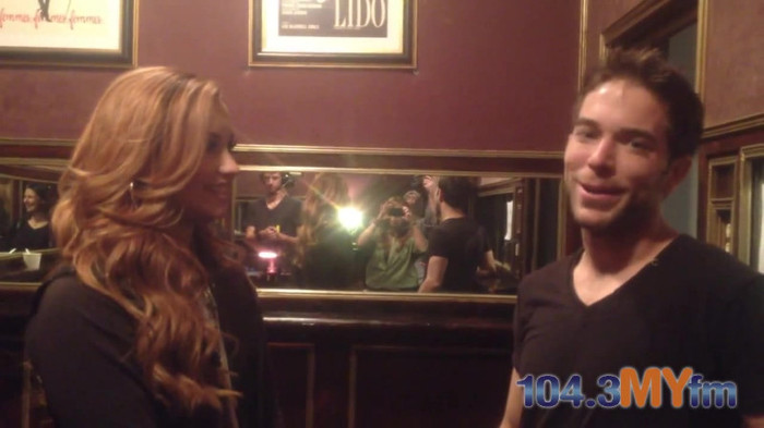 1043 MYfm\'s Ty Bentli with Demi Lovato in LA 5096 1043 MYfm\'s Ty Bentli with Demi Lovato in LA 5096