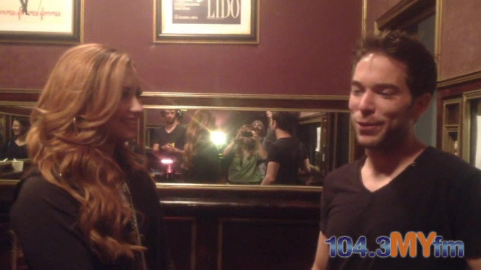 1043 MYfm\'s Ty Bentli with Demi Lovato in LA 5133