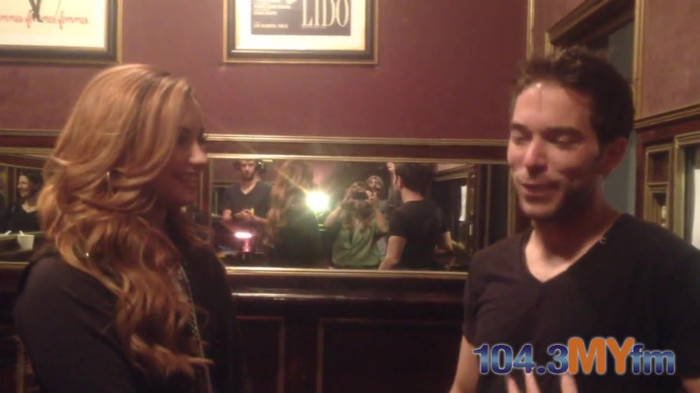 1043 MYfm\'s Ty Bentli with Demi Lovato in LA 5140