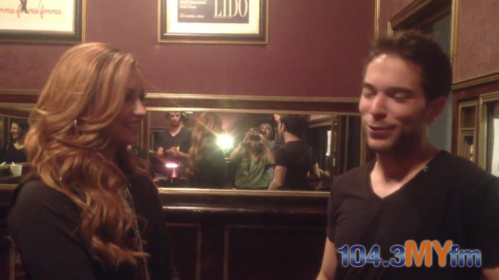 1043 MYfm\'s Ty Bentli with Demi Lovato in LA 5153