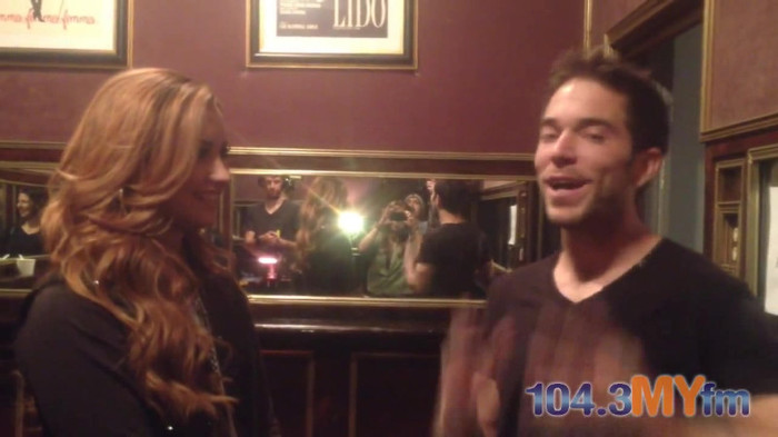 1043 MYfm\'s Ty Bentli with Demi Lovato in LA 5178