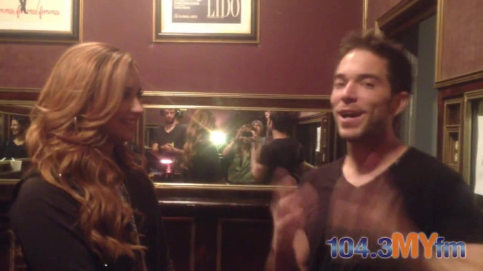 1043 MYfm\'s Ty Bentli with Demi Lovato in LA 5180