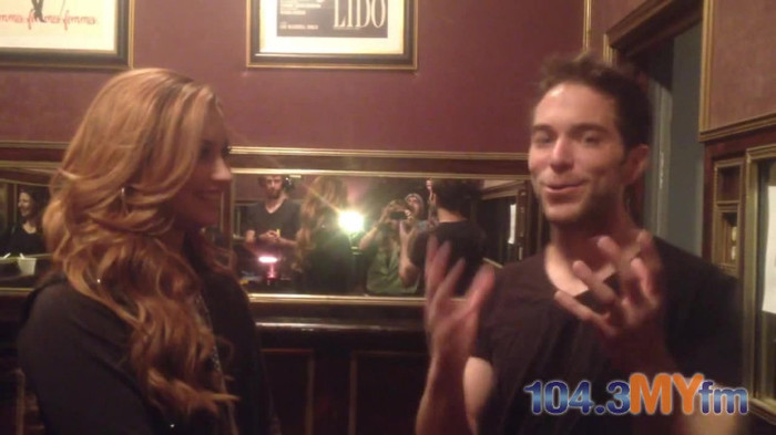 1043 MYfm\'s Ty Bentli with Demi Lovato in LA 5183