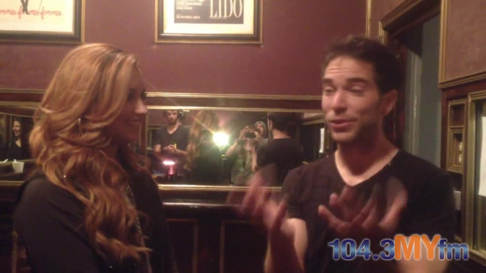 1043 MYfm\'s Ty Bentli with Demi Lovato in LA 5191