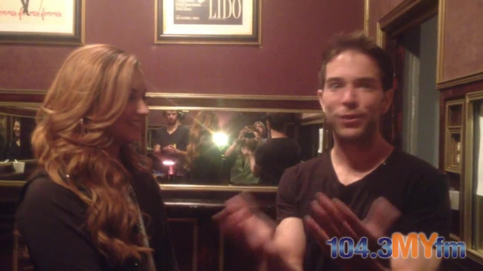 1043 MYfm\'s Ty Bentli with Demi Lovato in LA 5197