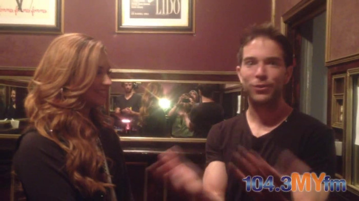 1043 MYfm\'s Ty Bentli with Demi Lovato in LA 5198