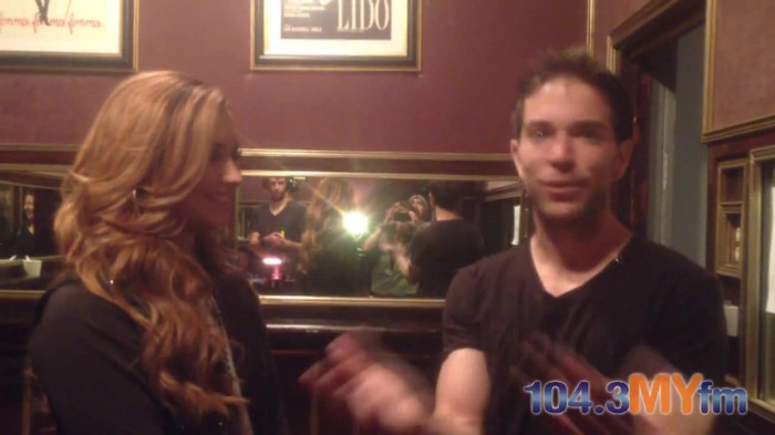 1043 MYfm\'s Ty Bentli with Demi Lovato in LA 5200