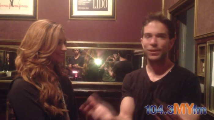 1043 MYfm\'s Ty Bentli with Demi Lovato in LA 5201