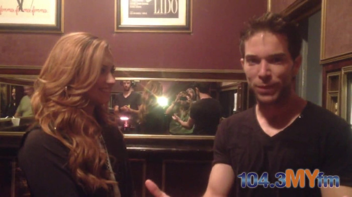 1043 MYfm\'s Ty Bentli with Demi Lovato in LA 5224