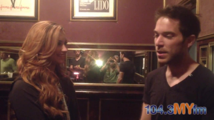 1043 MYfm\'s Ty Bentli with Demi Lovato in LA 5249