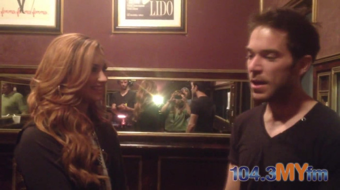1043 MYfm\'s Ty Bentli with Demi Lovato in LA 5250