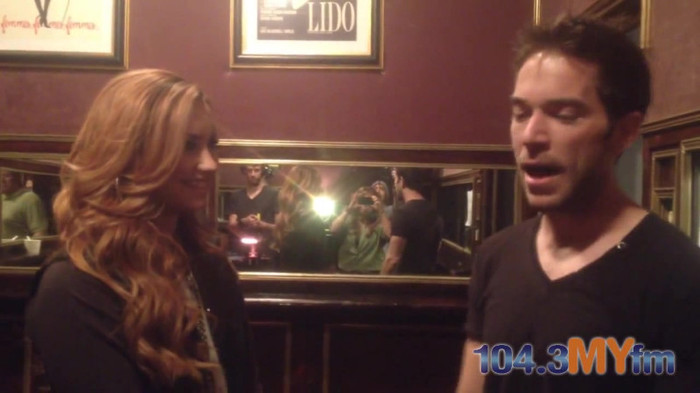 1043 MYfm\'s Ty Bentli with Demi Lovato in LA 5255