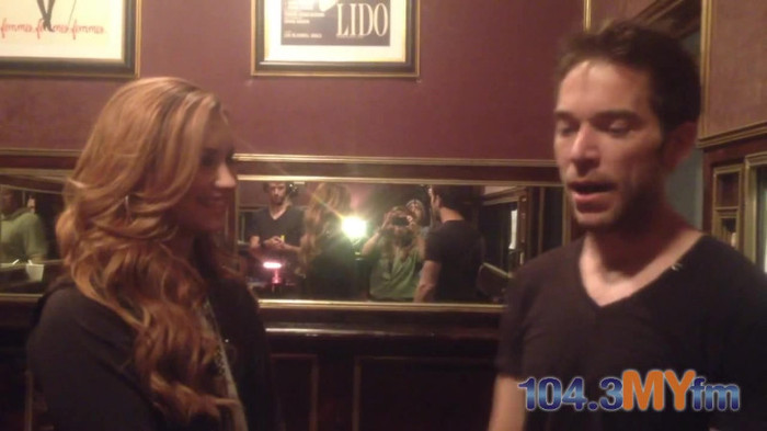 1043 MYfm\'s Ty Bentli with Demi Lovato in LA 5257