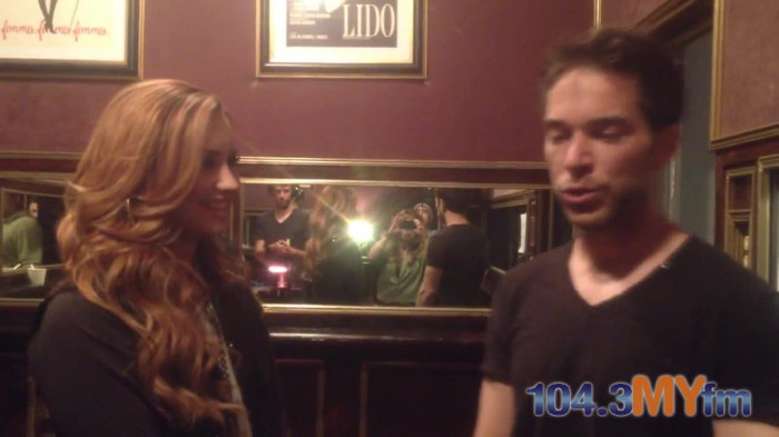 1043 MYfm\'s Ty Bentli with Demi Lovato in LA 5264