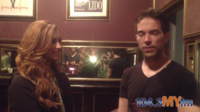1043 MYfm\'s Ty Bentli with Demi Lovato in LA 5271