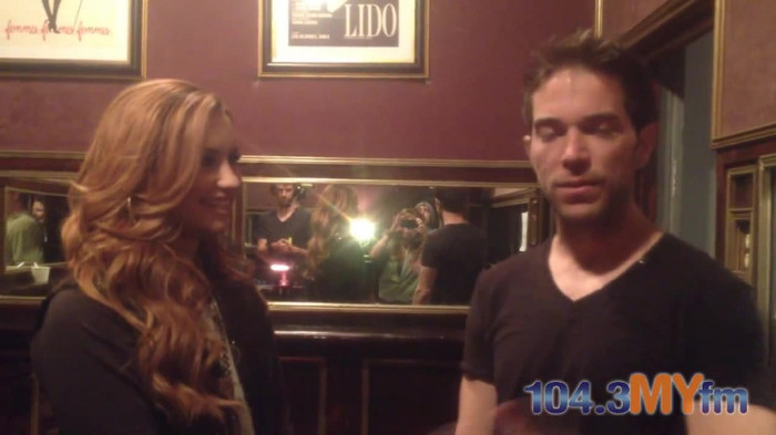 1043 MYfm\'s Ty Bentli with Demi Lovato in LA 5272