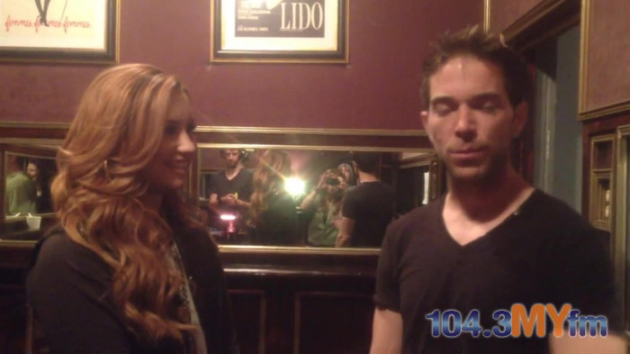 1043 MYfm\'s Ty Bentli with Demi Lovato in LA 5275