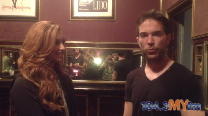 1043 MYfm\'s Ty Bentli with Demi Lovato in LA 5281
