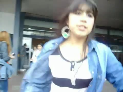 Demi Lovato at the airport. Argentina. 2012 0177