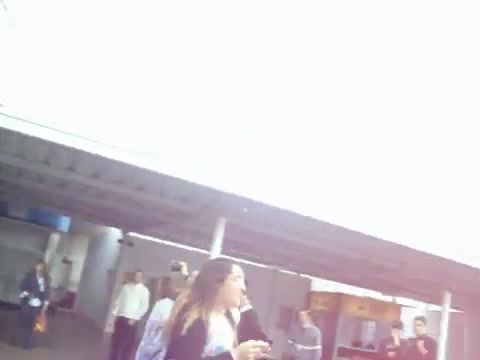 Demi Lovato at the airport. Argentina. 2012 0269