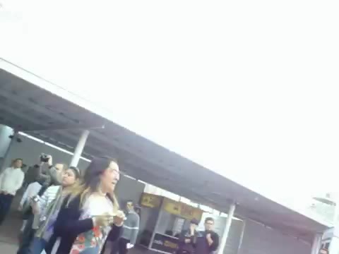 Demi Lovato at the airport. Argentina. 2012 0283