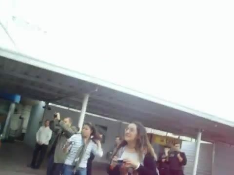 Demi Lovato at the airport. Argentina. 2012 0317 - Demi at the airport Argentina 2012