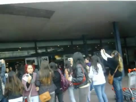 Demi Lovato at the airport. Argentina. 2012 0487