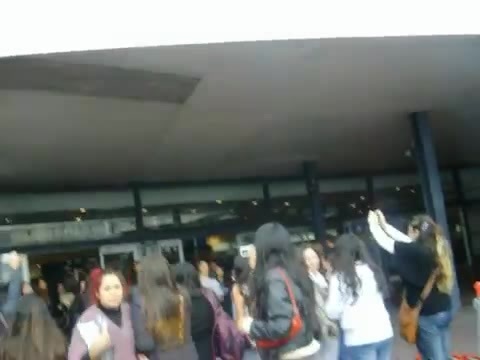 Demi Lovato at the airport. Argentina. 2012 0497
