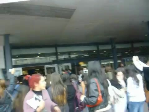 Demi Lovato at the airport. Argentina. 2012 0529