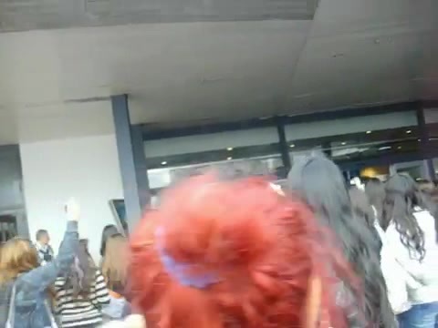 Demi Lovato at the airport. Argentina. 2012 0679
